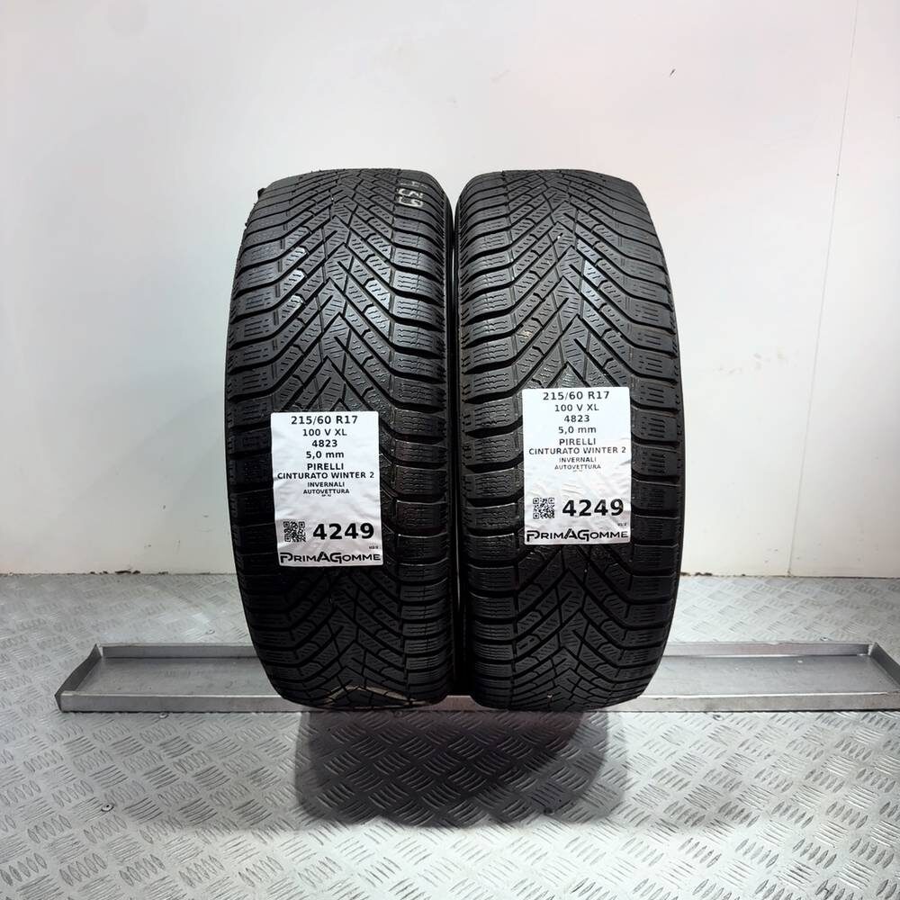 Gomme Usate 215 60 R17 100V XL Pirelli Cinturato Winter 2 71% Invernali