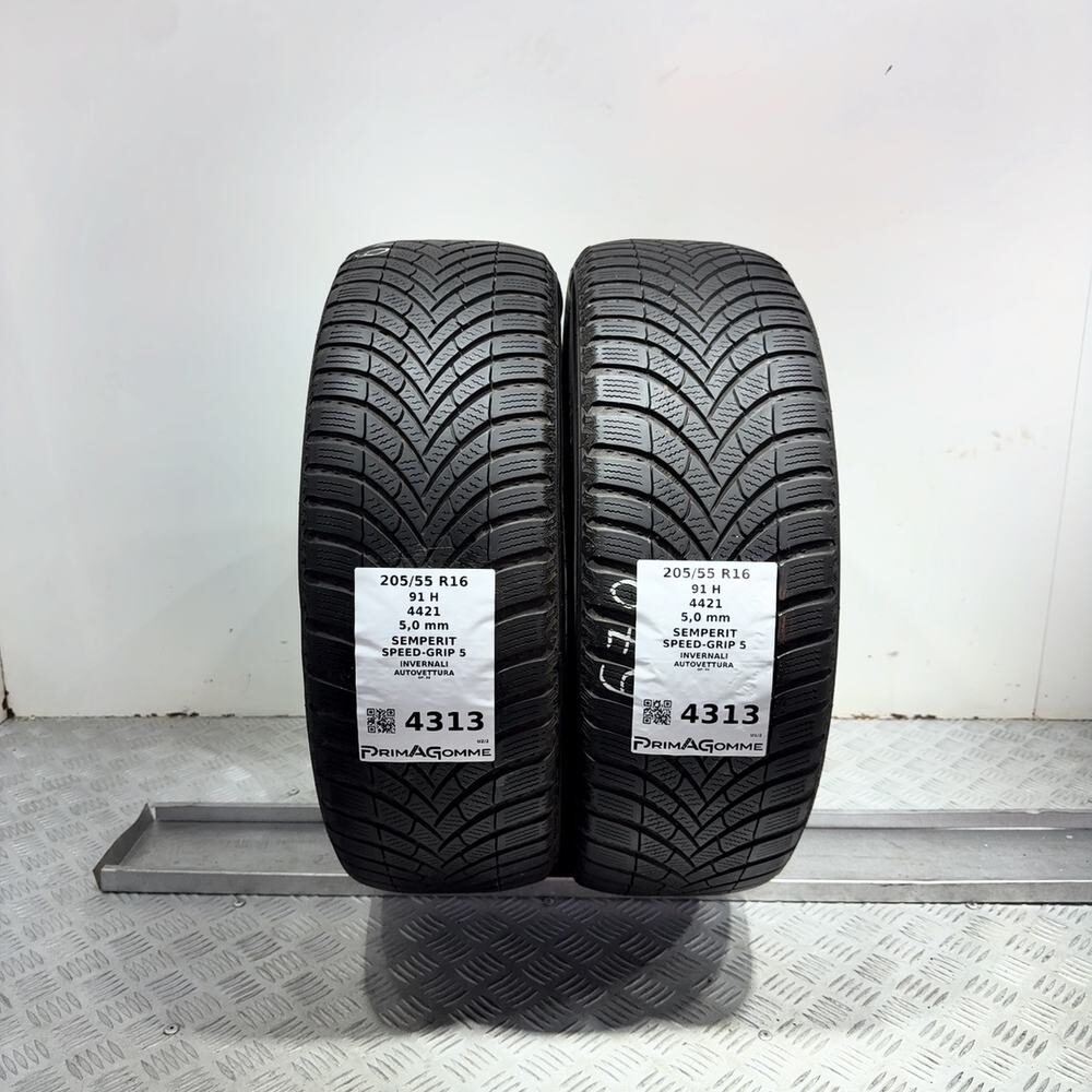Gomme Usate 205 55 R16 91H Semperit Speed-Grip 5 71% Invernali