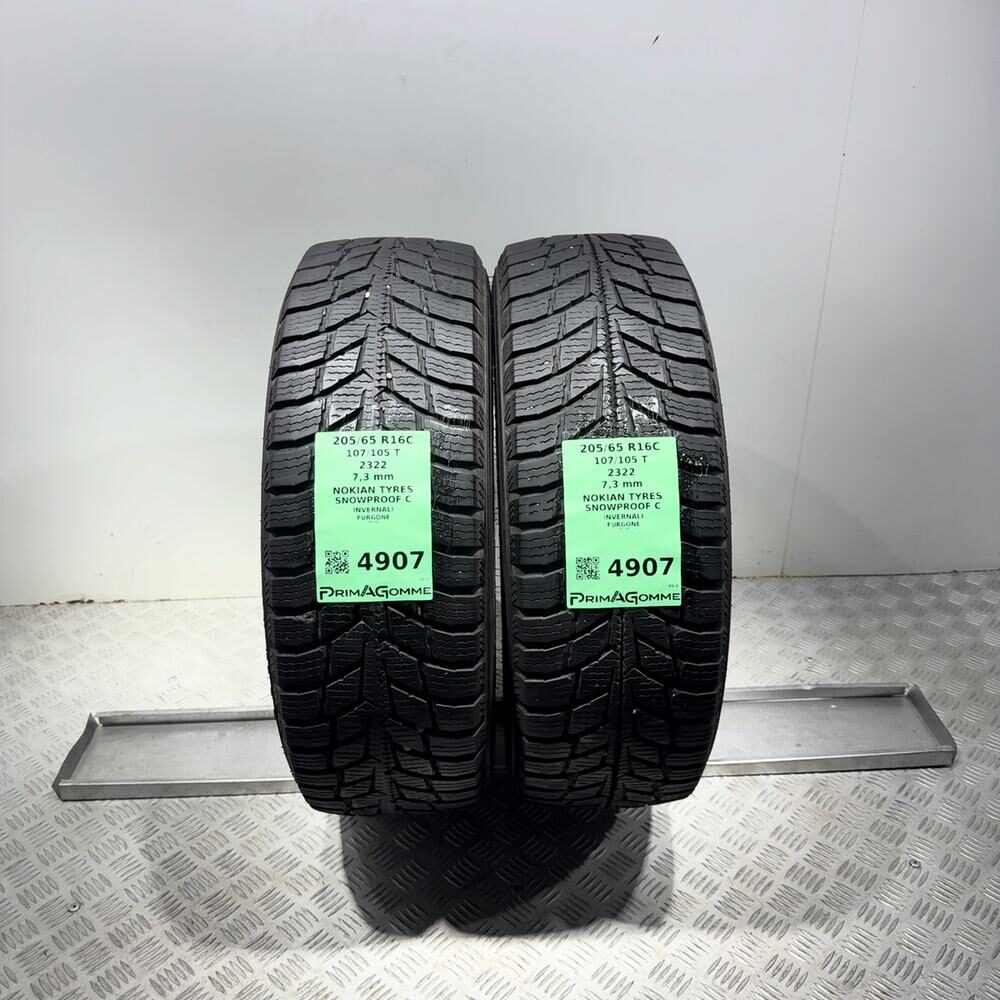 Gomme Usate 205 65 R16C 107/105T Nokian Tyres Snowproof C 98% Invernali