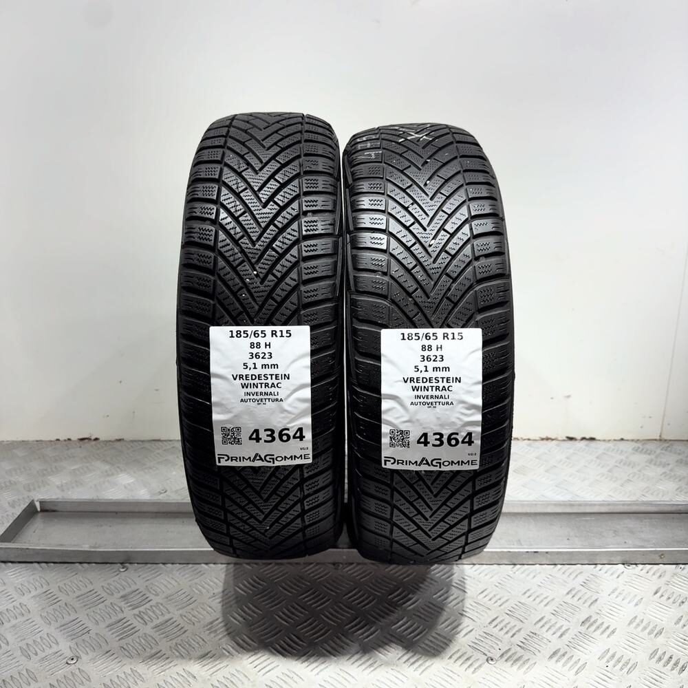 Gomme Usate 185 65 R15 88H Vredestein Wintrac 73% Invernali