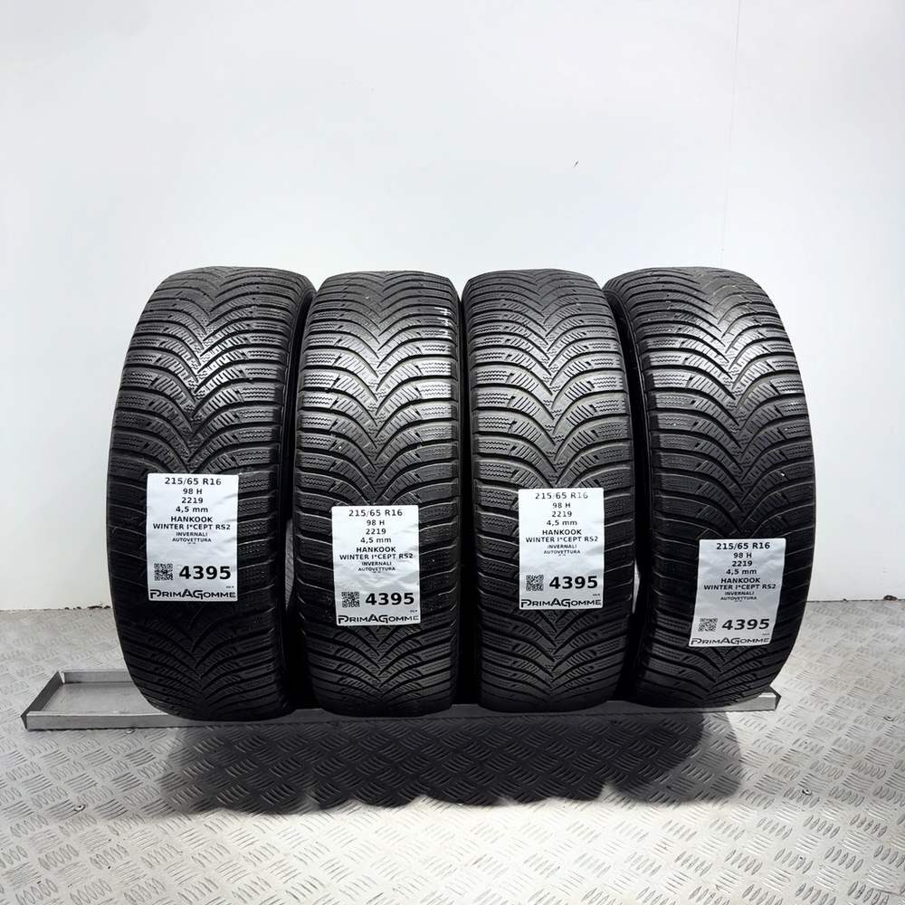 Gomme Usate 215 65 R16 98H Hankook Winter I*Cept RS2 Invernali