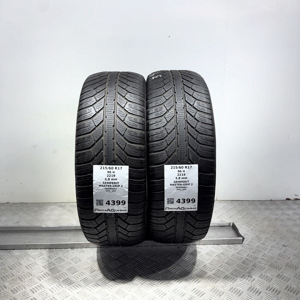 Gomme Usate 215 60 R17 96H Semperit Master-Grip 2 Invernali