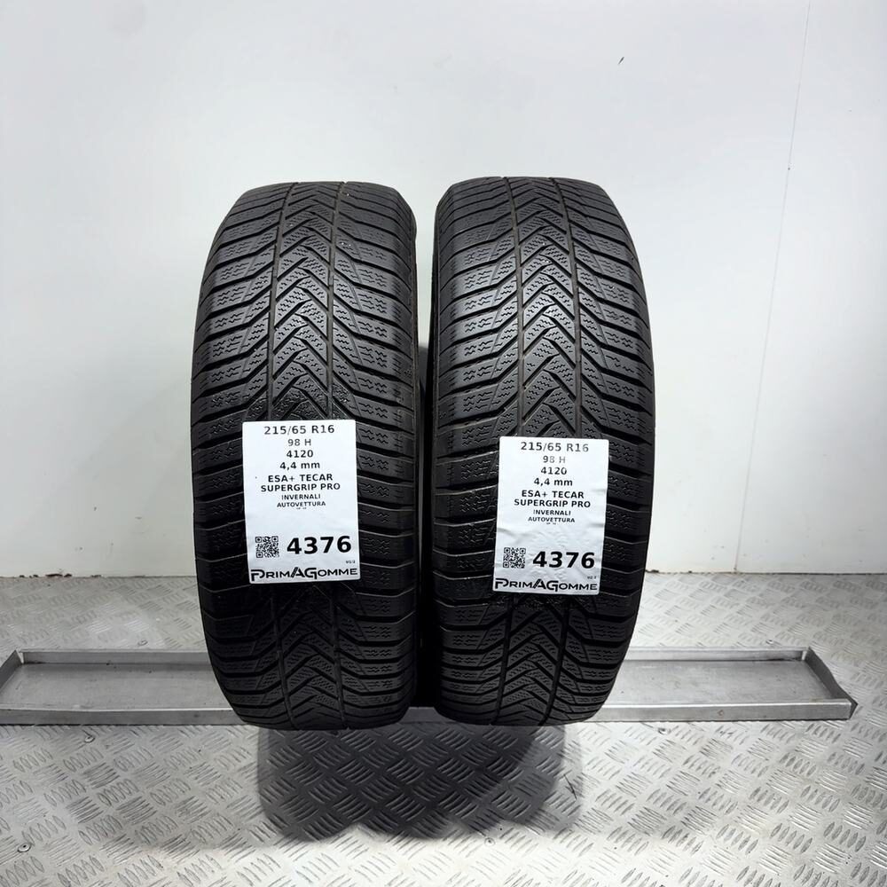 Gomme Usate 215 65 R16 98H Esa+ Tecar Supergrip Pro Invernali