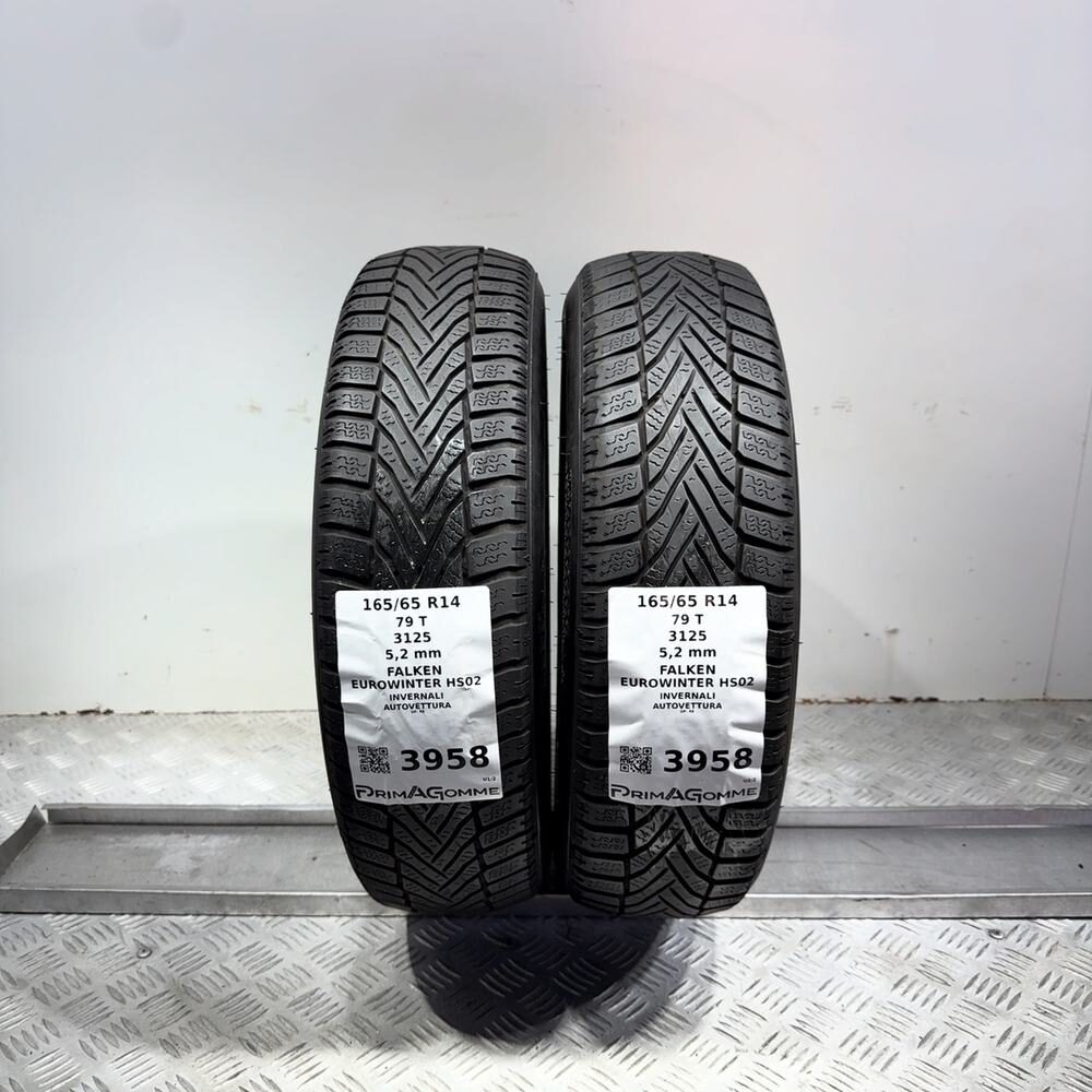 Gomme Usate 165 65 R14 79T Falken Eurowinter HS02 74% Invernali