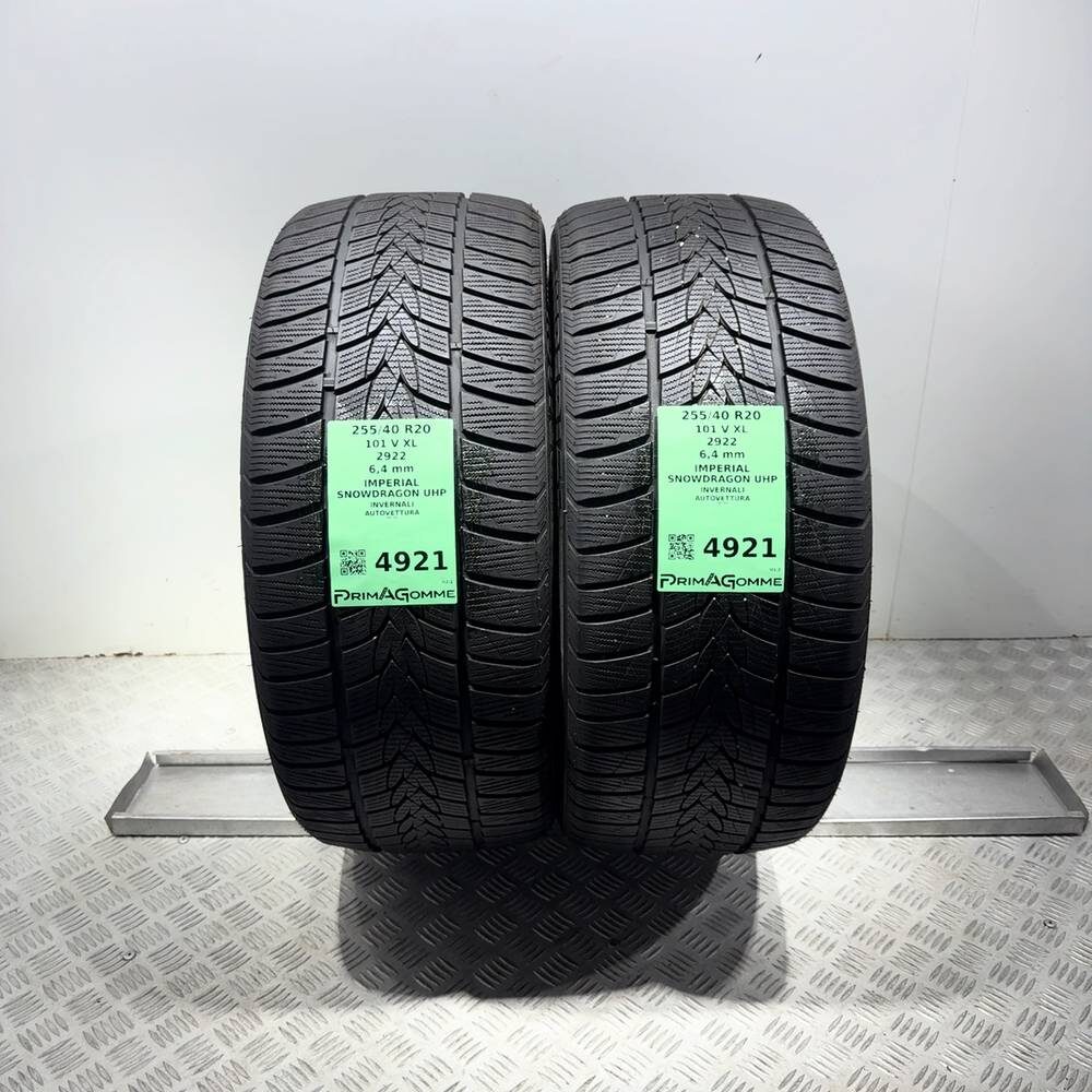 Gomme Usate 255 40 R20 101V XL Imperial Snowdragon Uhp 91% Invernali