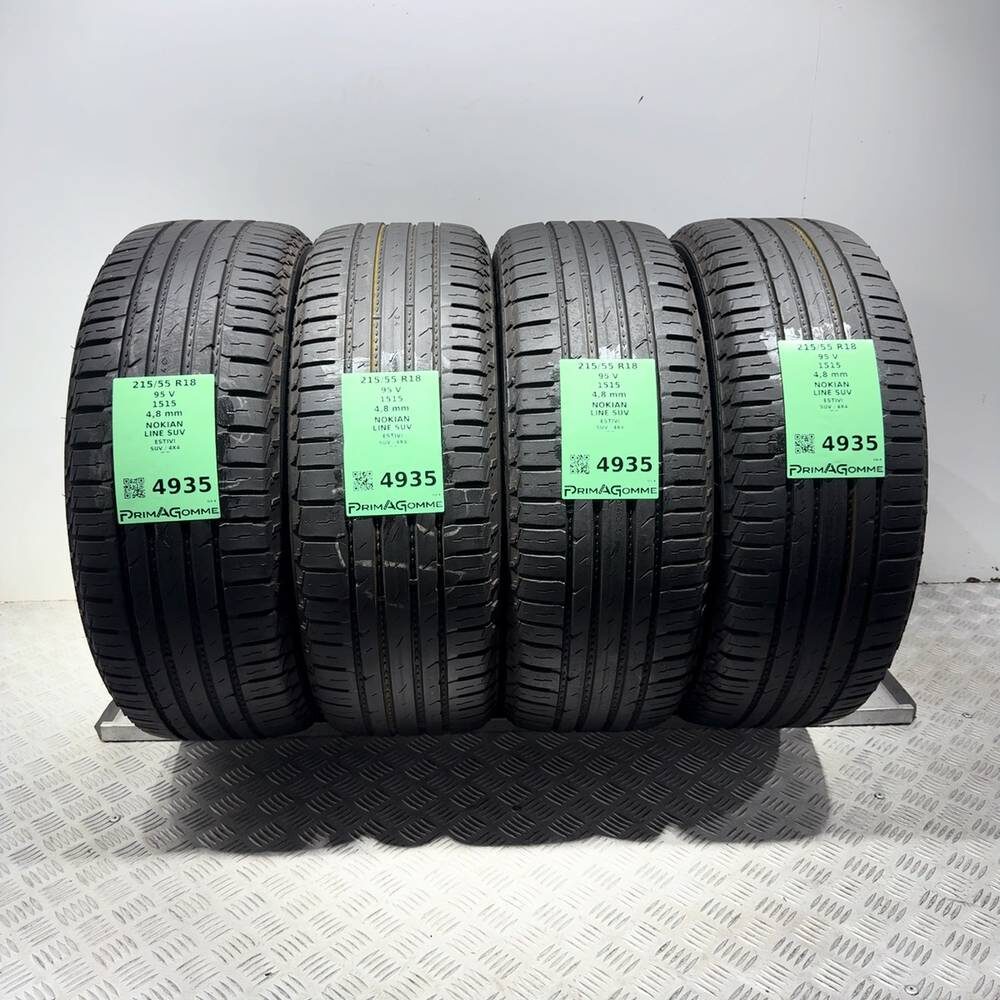 Gomme Usate 215 55 R18 95V Nokian Line SUV Estive