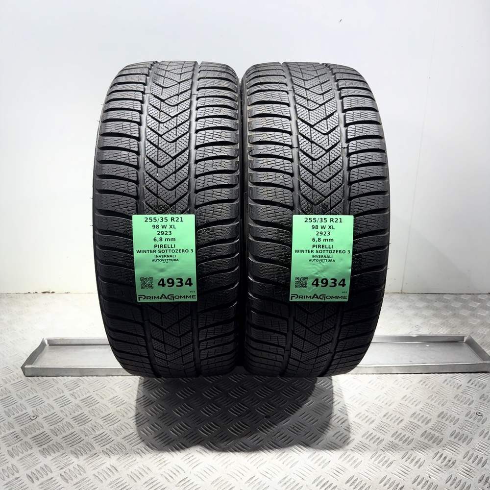 Gomme Usate 255 35 R21 98W XL Pirelli Winter Sottozero 3 97% Invernali