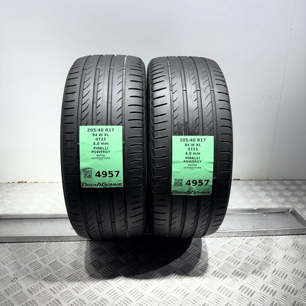 Gomme Usate 205 40 R17 84W XL Pirelli Powergy Estive