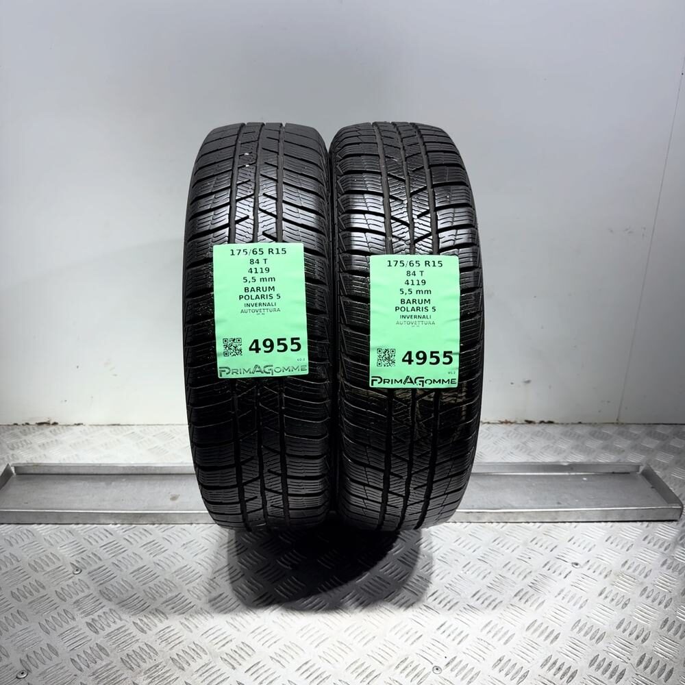 Gomme Usate 175 65 R15 84T Barum Polaris 5 79% Invernali