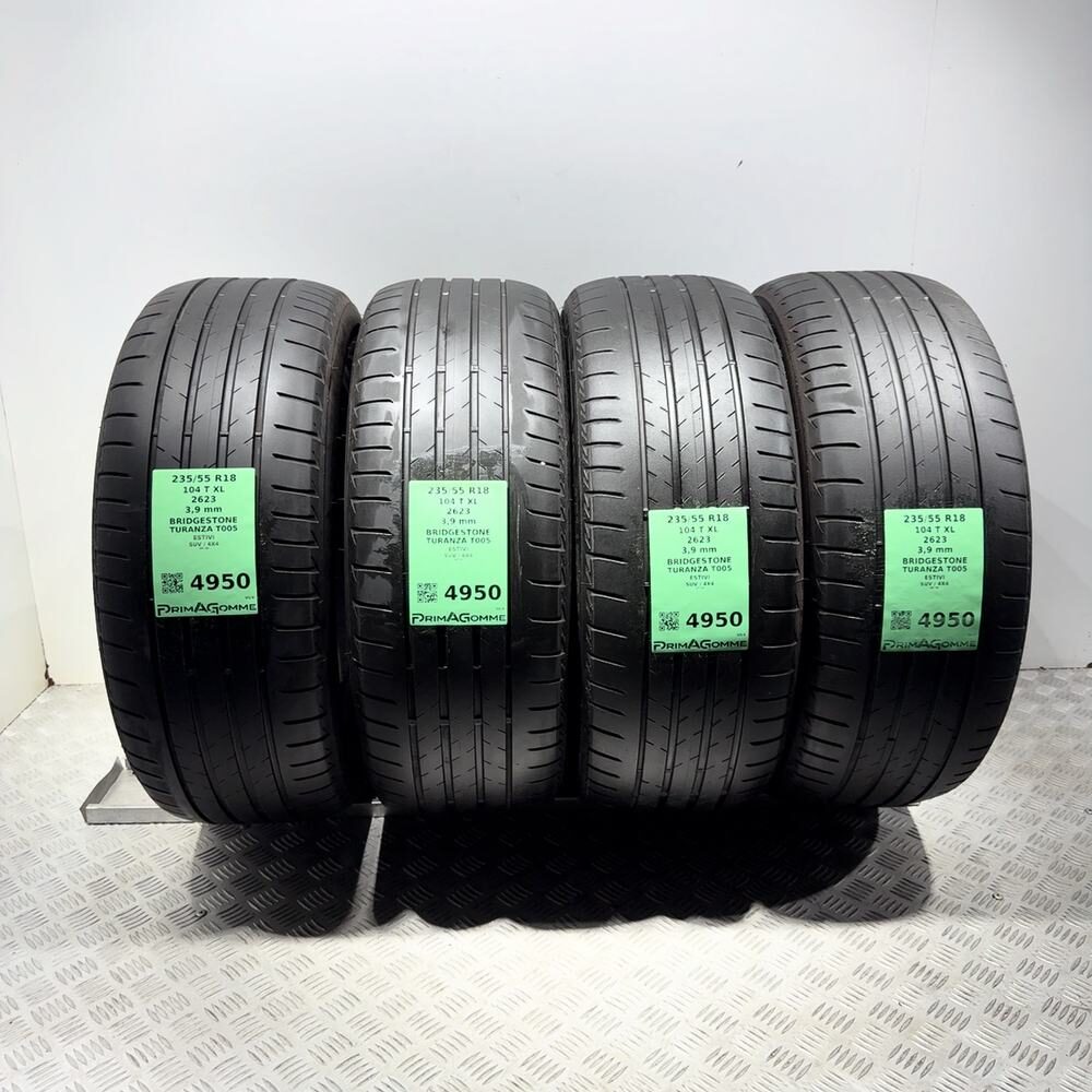 Gomme Usate 235 55 R18 104T XL Bridgestone Turanza T005 Estive