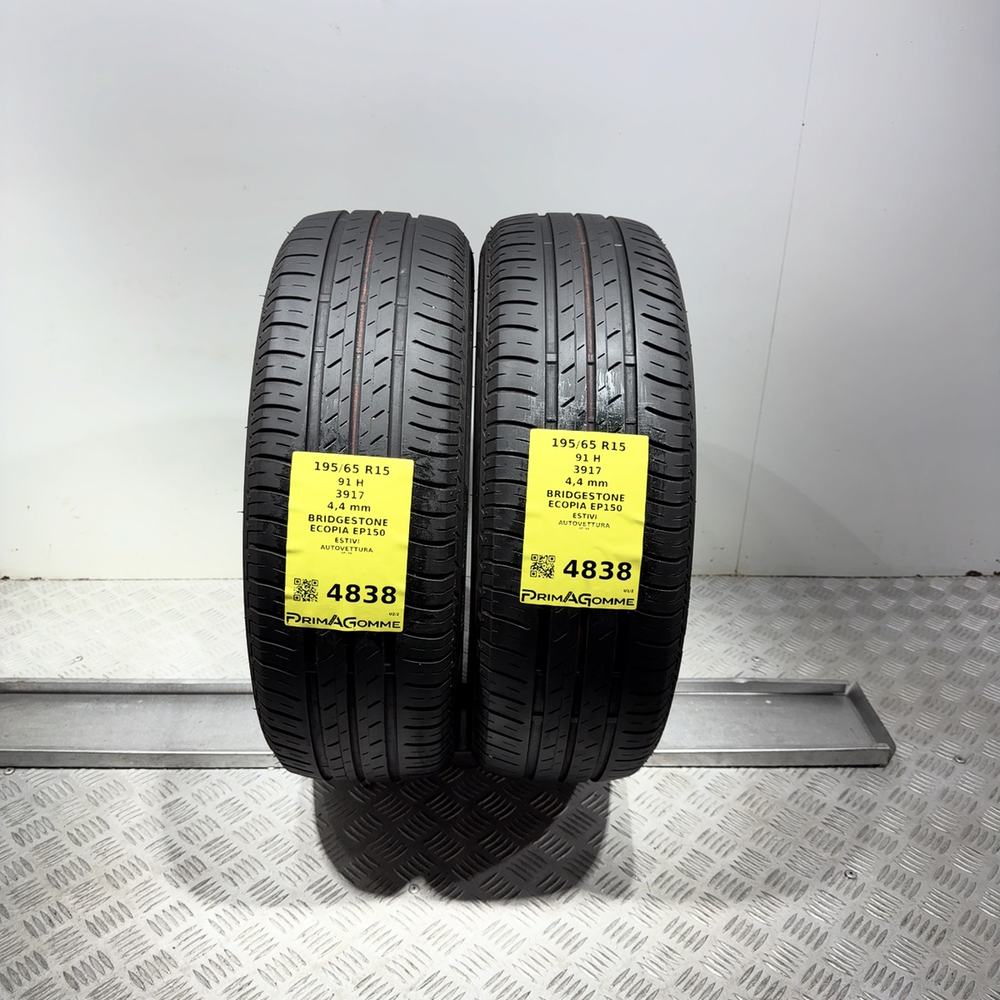 Gomme Usate 195 65 R15 91H Bridgestone Ecopia EP150 Estive