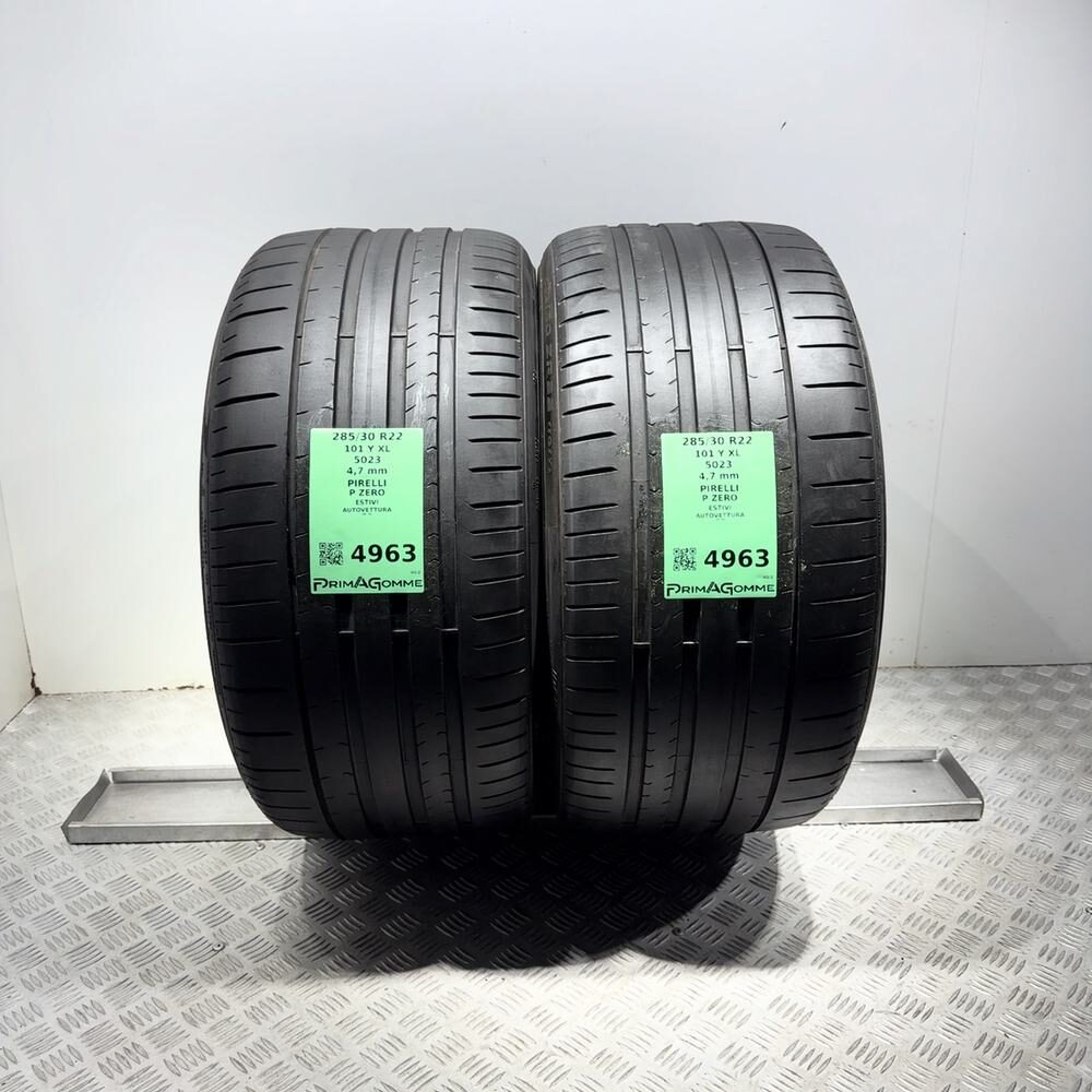Gomme Usate 285 30 R22 101Y XL Pirelli P Zero Estive