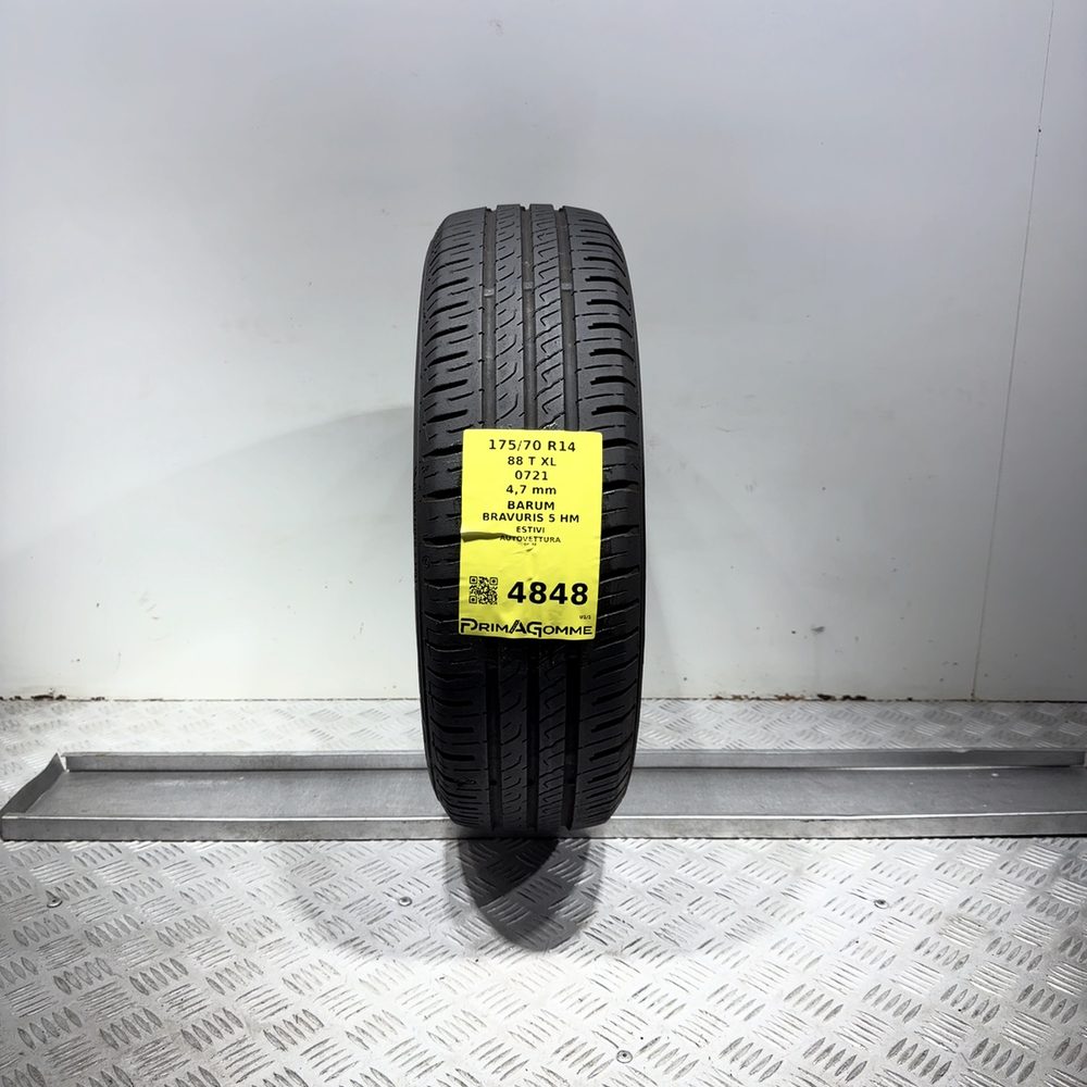 Gomma Usata 175 70 R14 XL 88T Barum Bravuris 5 HM Estivo