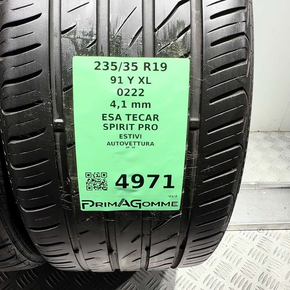 Gomme Usate 235 35 R19 91Y XL Esa Tecar Spirit Pro Estive - immagine 3