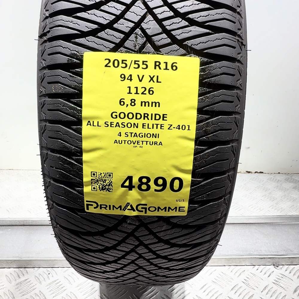 Gomma Usata 205 55 R16 94V XL Goodride All Season Elite Z-401 97% 4 Stagioni - immagine 3