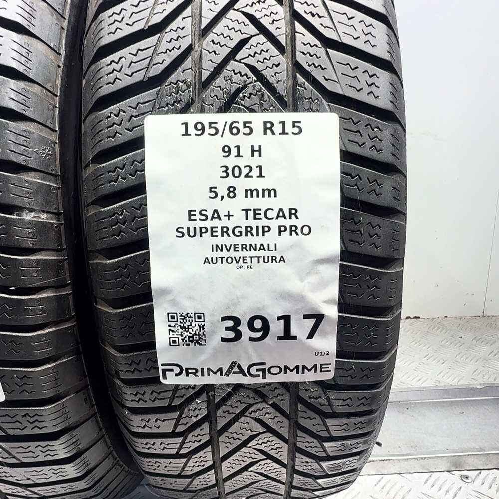 Gomme Usate 195 65 R15 91H Esa+ Tecar Supergrip Pro 83% Invernali - immagine 3