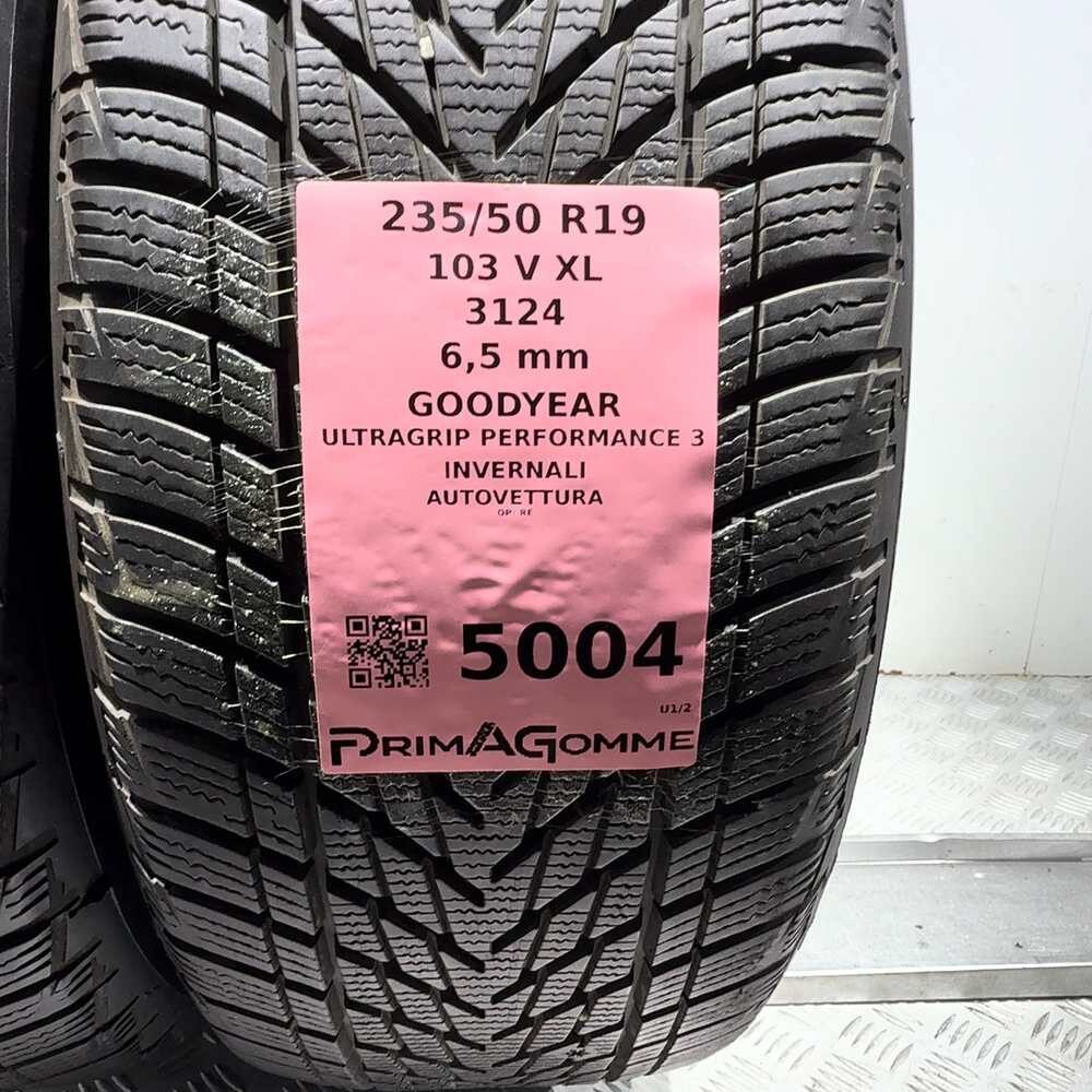 Gomme Usate 235 50 R19 103V XL Goodyear Ultragrip Performance 3 93% Invernali - immagine 3
