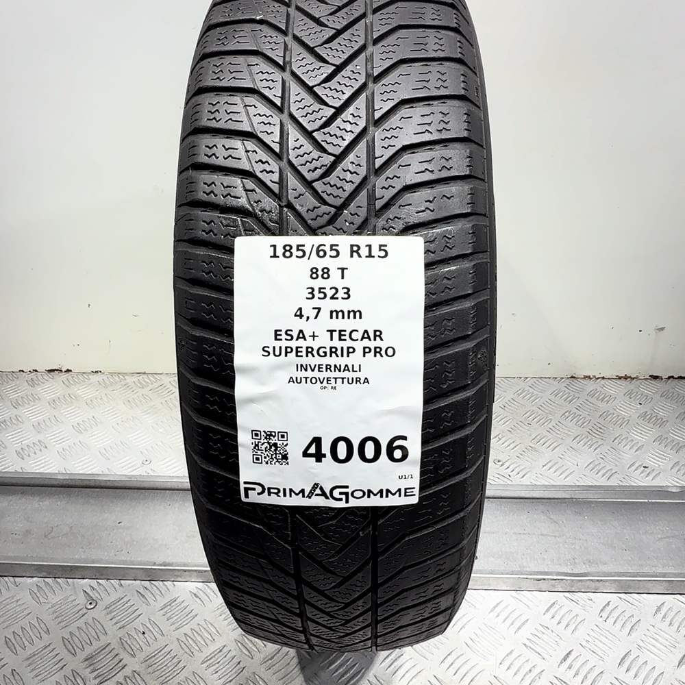 Gomma Usata 185 65 R15 88T Esa+ Tecar Supergrip Pro Invernale - immagine 3