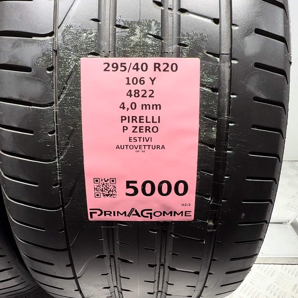 Gomme Usate 295 40 R20 106Y Pirelli P Zero Estive - immagine 3