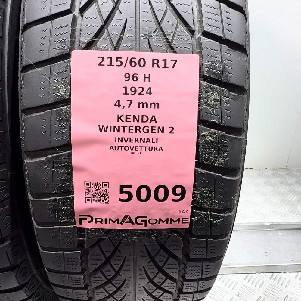 Gomme Usate 215 60 R17 96H Kenda Wintergen 2 Invernali - immagine 3