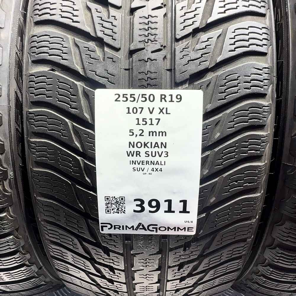 Gomme Usate 255 50 R19 107V XL Nokian WR Suv3 74% Invernali - immagine 3