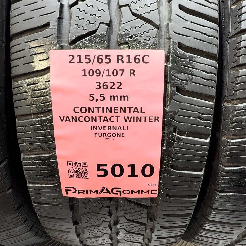 Gomme Usate 215 65 R16C 109/107R Continental Vancontact Winter 79% Invernali - immagine 3