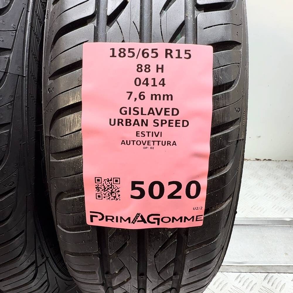Gomme Usate 185 65 R15 88H Gislaved Urban Speed 98% Estive - immagine 3