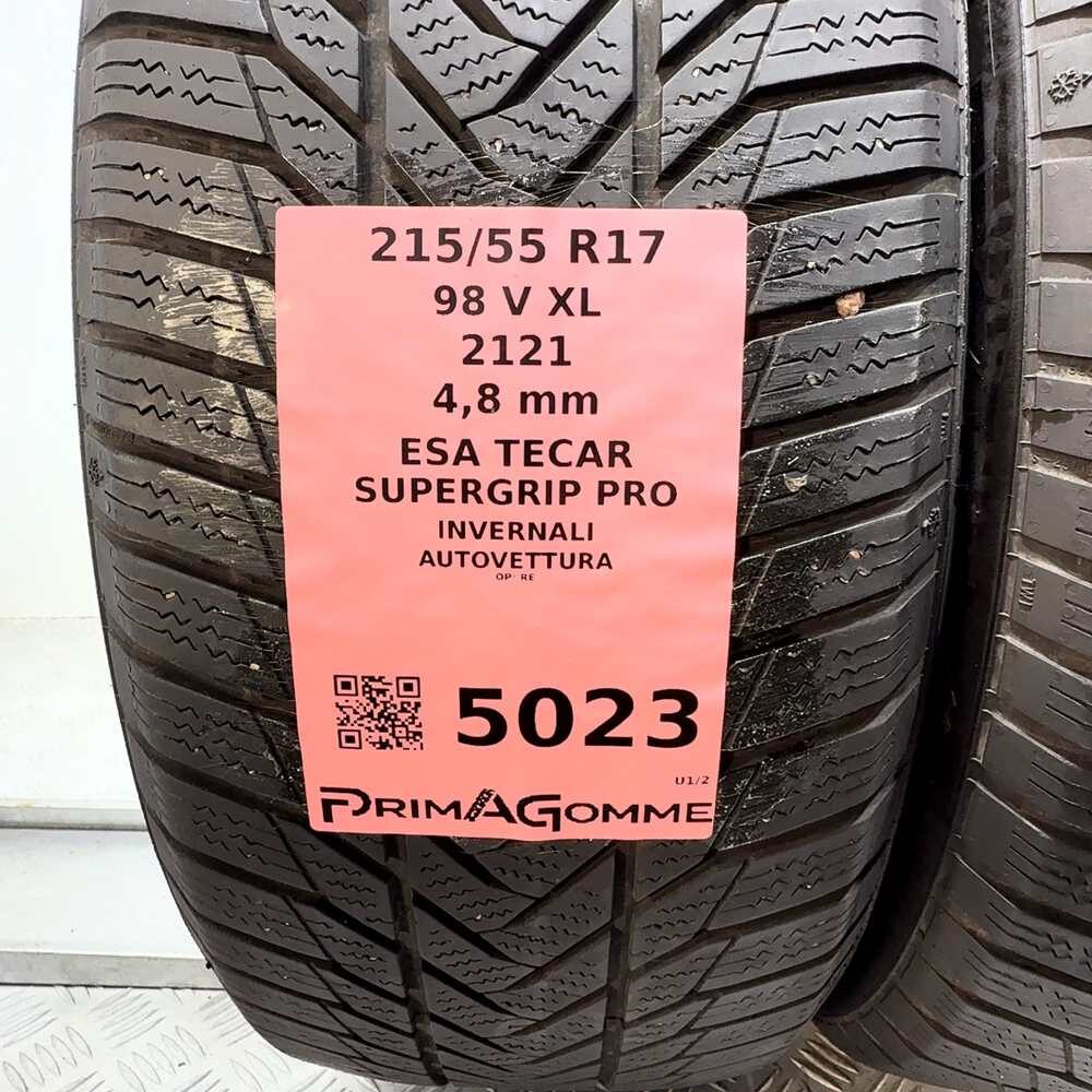 Gomme Usate 215 55 R17 98V XL Esa Tecar Supergrip Pro Invernali - immagine 3