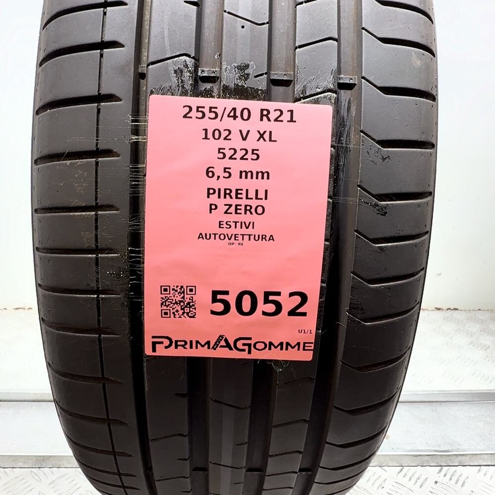 Gomma Usata 255 40 R21 102V XL Pirelli P Zero Estivo - immagine 3