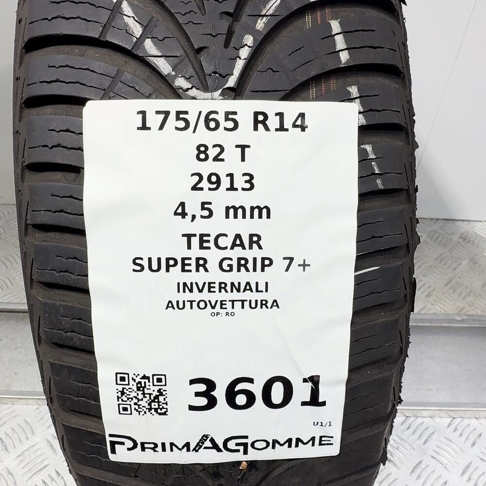 Gomma Usata 175 65 R14 82T Tecar Super Grip 7+ Invernale - immagine 3