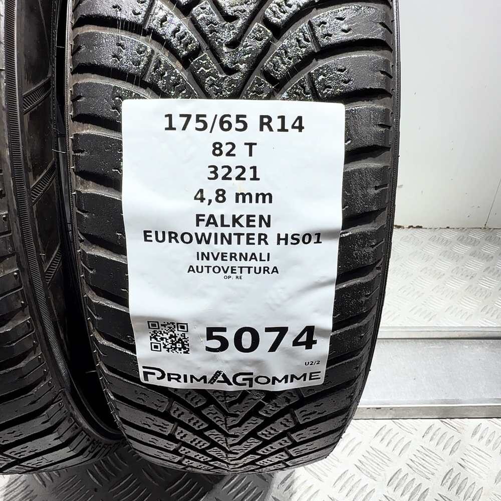 Gomme Usate 175 65 R14 82T Falken Eurowinter HS01 Invernali - immagine 3