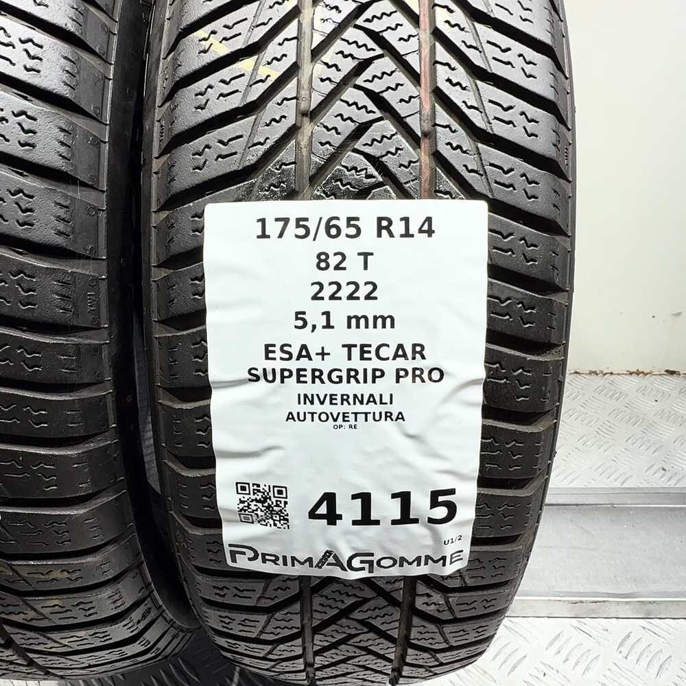 Gomme Usate 175 65 R14 82T Esa+ Tecar Supergrip Pro 73% Invernali - immagine 3