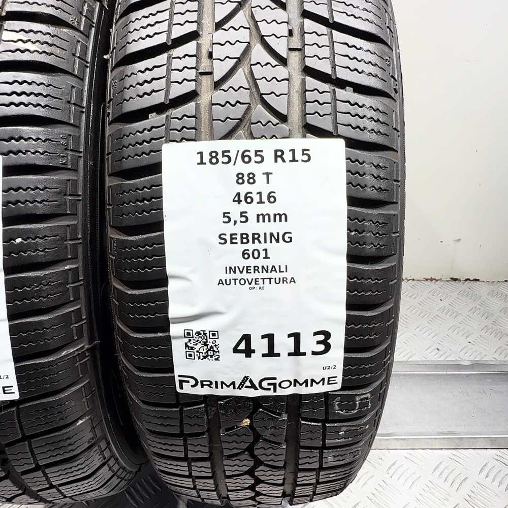 Gomme Usate 185 65 R15 88T Sebring 601 79% Invernali - immagine 3