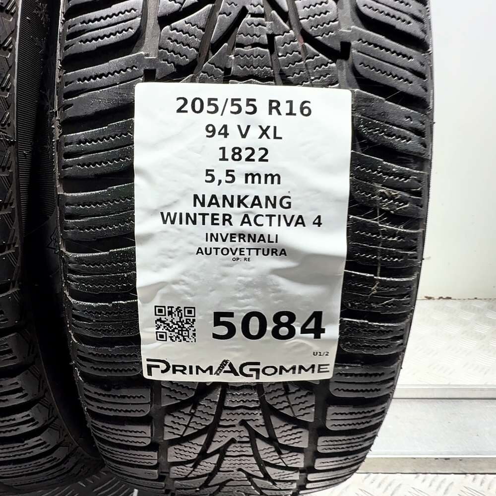 Gomme Usate 205 55 R16 94V XL Nankang Winter Activa 4 79% Invernali - immagine 3