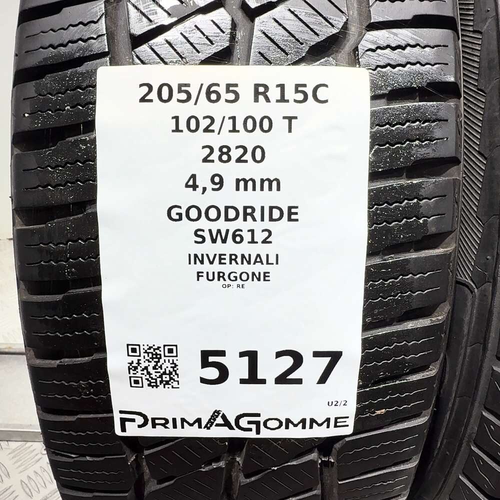 Gomme Usate 205 65 R15C 102/100T Goodride SW612 Invernali - immagine 3