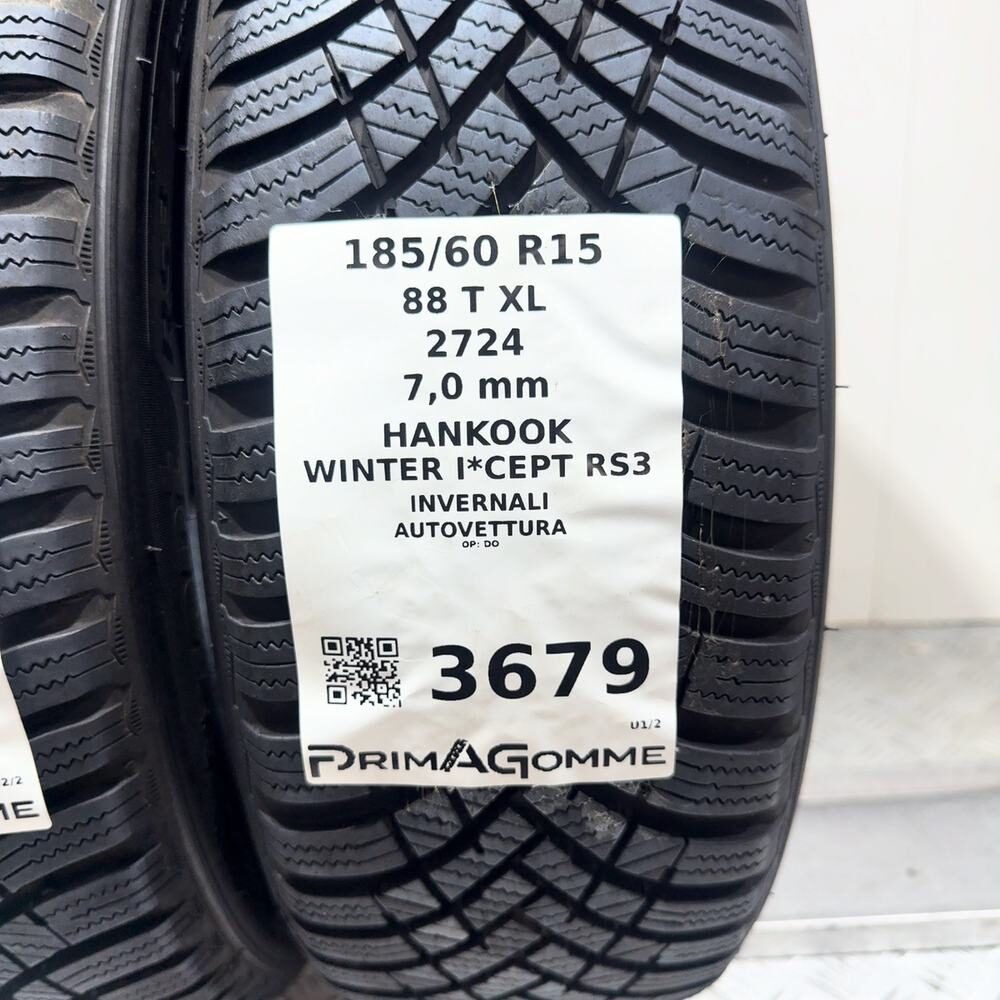 Gomme Usate 185 60 R15 88T XL Hankook Winter I*Cept RS3 98% Invernali - immagine 3