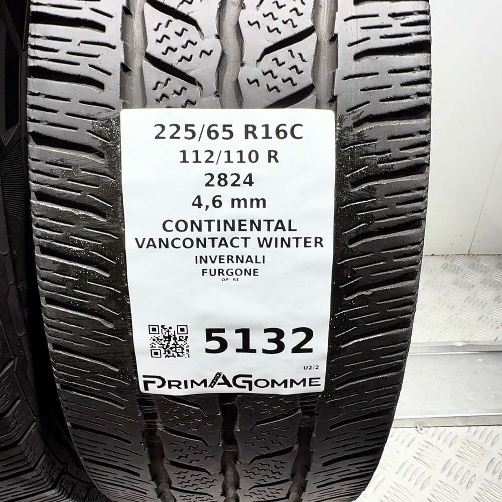 Gomme Usate 225 65 R16C 112/110R Continental Vancontact Winter Invernali - immagine 3