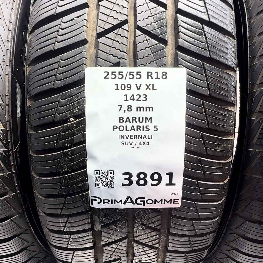 Gomme Usate 255 55 R18 109V XL Barum Polaris 5 98% Invernali - immagine 3