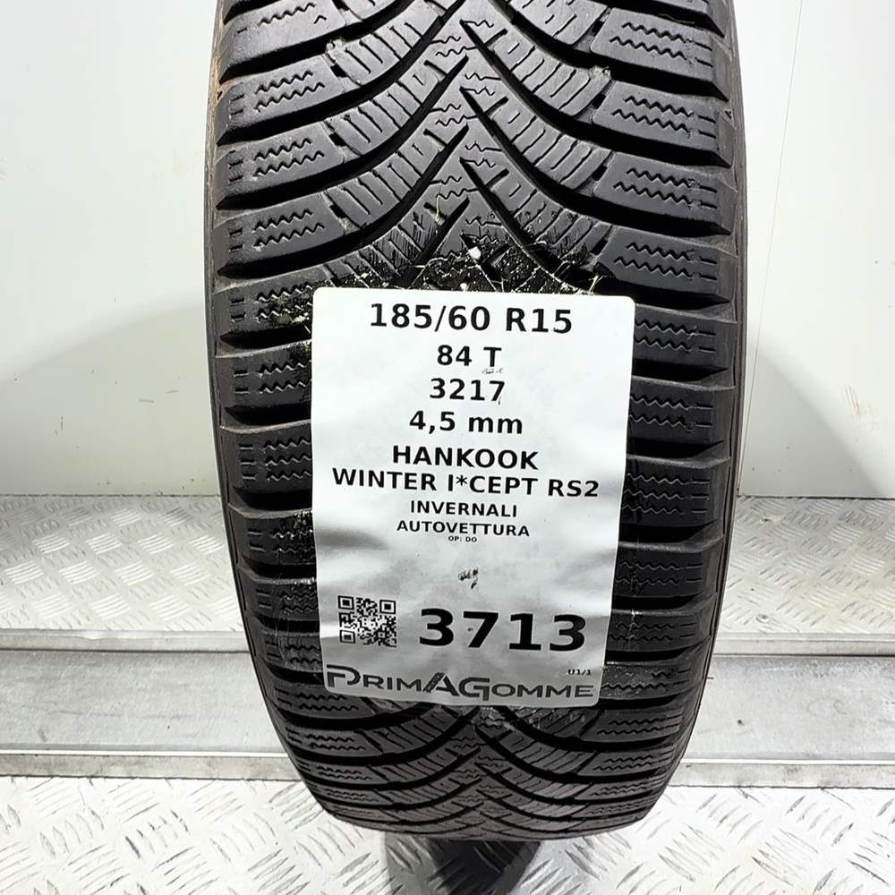 Gomma Usata 185 60 R15 84T Hankook Winter I*Cept RS2 Invernale - immagine 3