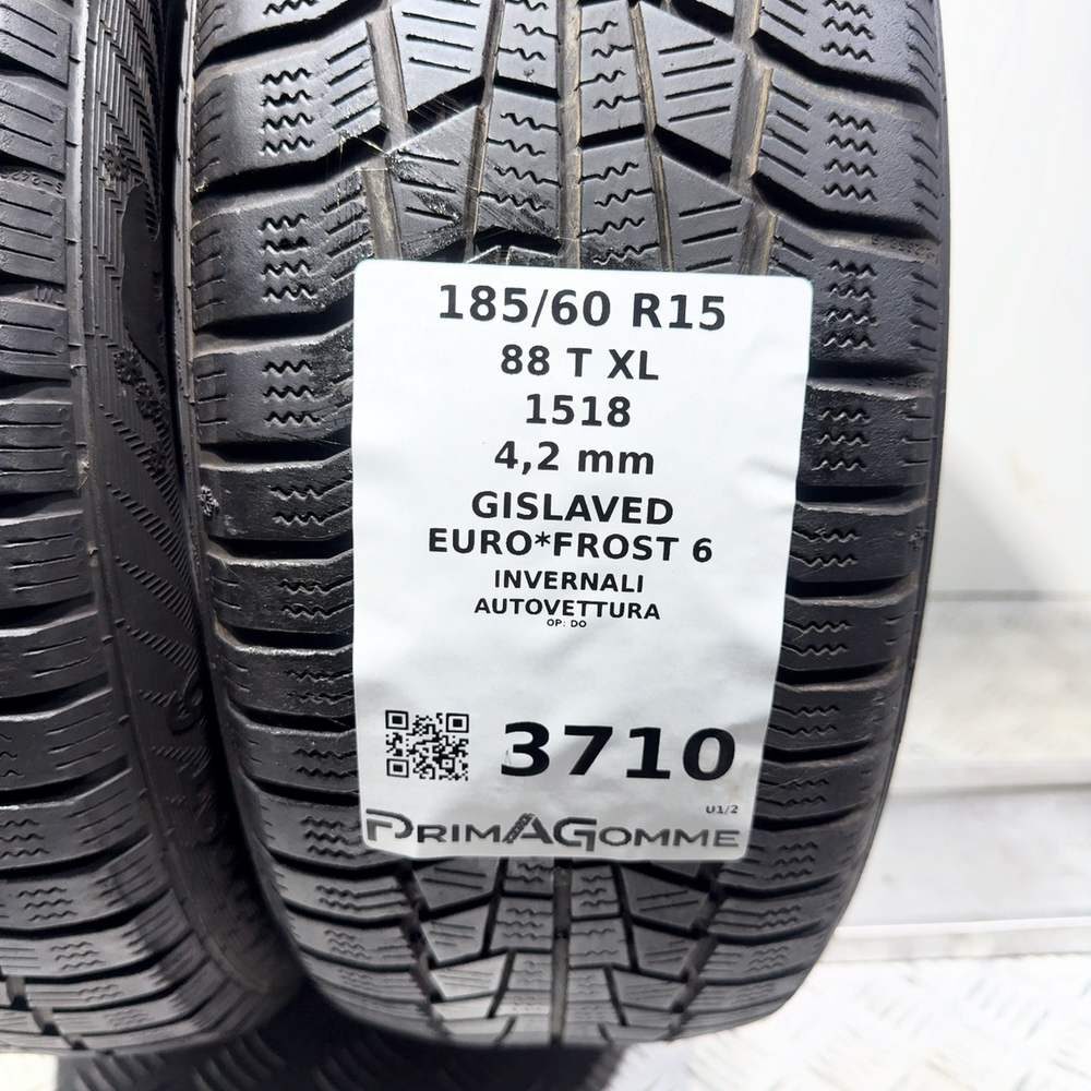 Gomme Usate 185 60 R15 88T XL Gislaved Euro*Frost 6 Invernali - immagine 3