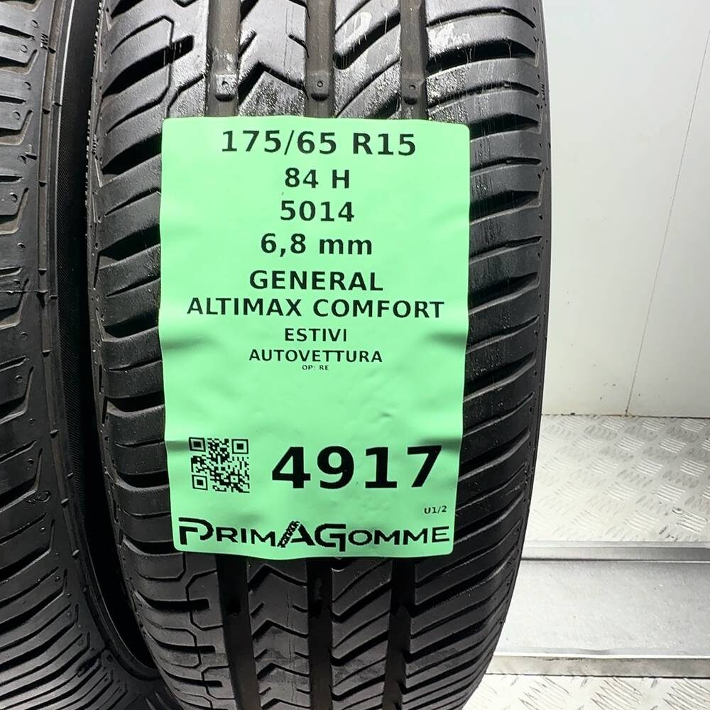 Gomme Usate 175 65 R15 84H General Altimax Comfort 97% Estive - immagine 3