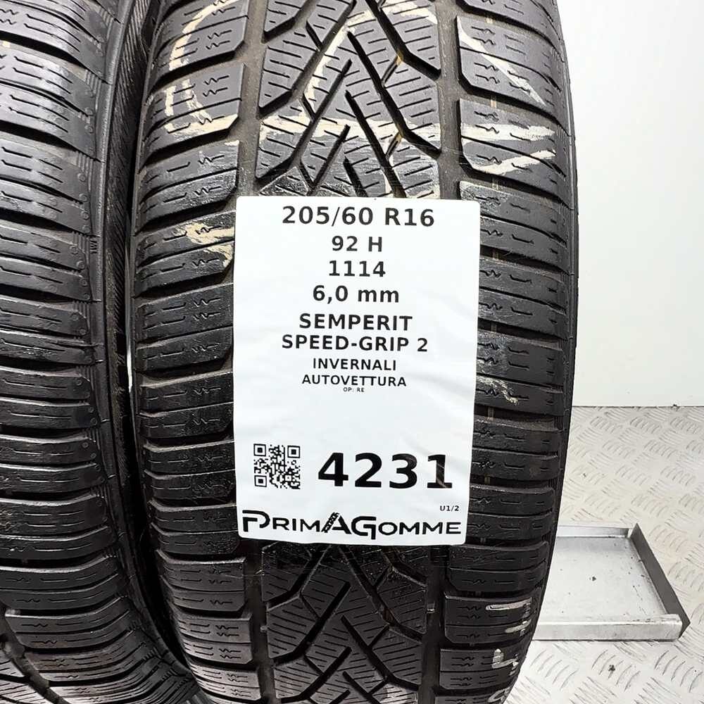 Gomme Usate 205 60 R16 92H Semperit Speed-Grip 2 86% Invernali - immagine 3