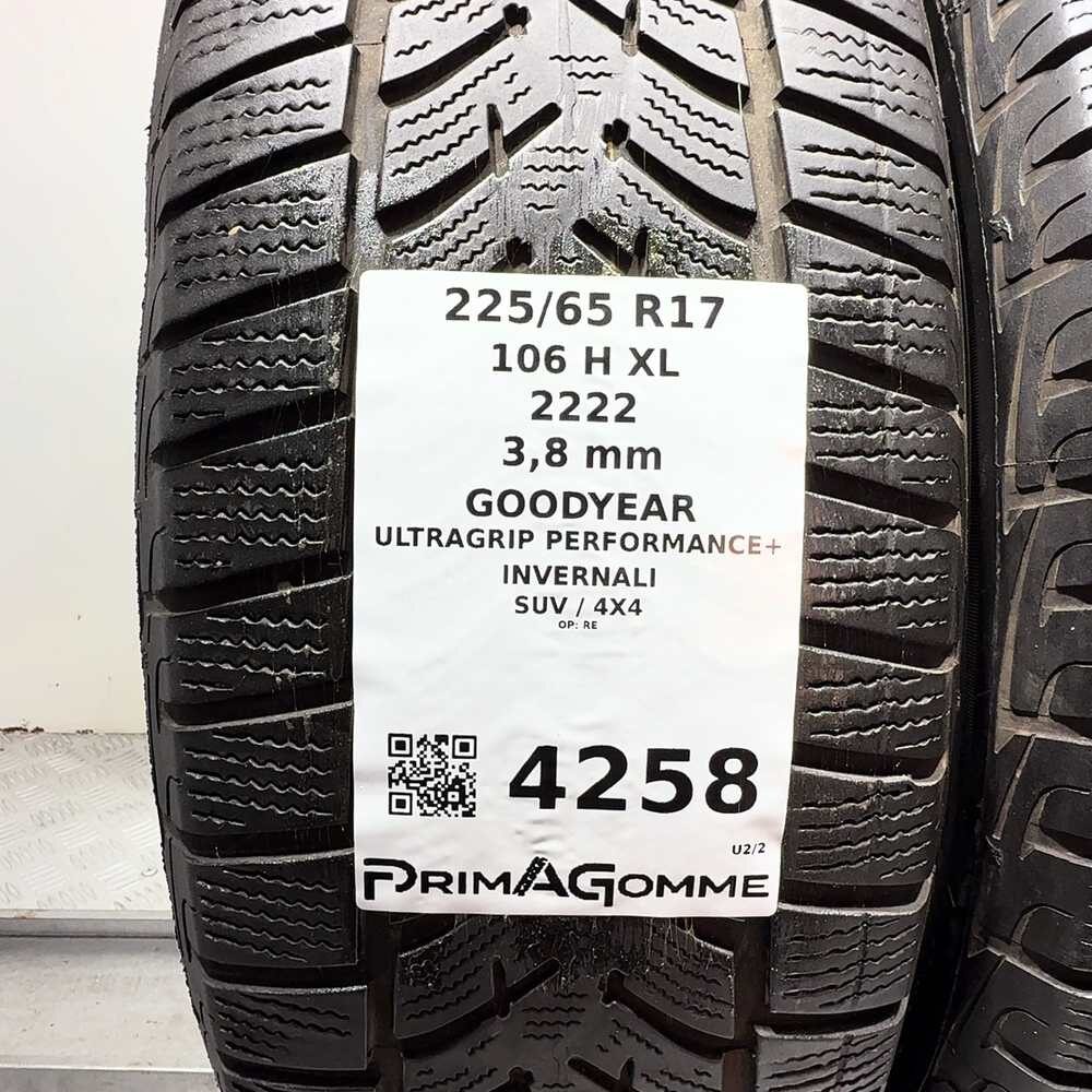 Gomme Usate 225 65 R17 106H XL Goodyear Ultragrip Performance+ Invernali - immagine 3