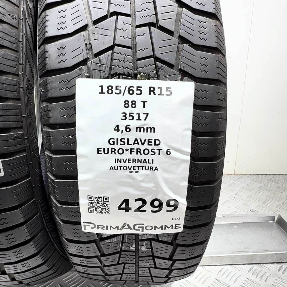 Gomme Usate 185 65 R15 88T Gislaved Euro*Frost 6 Invernali - immagine 3