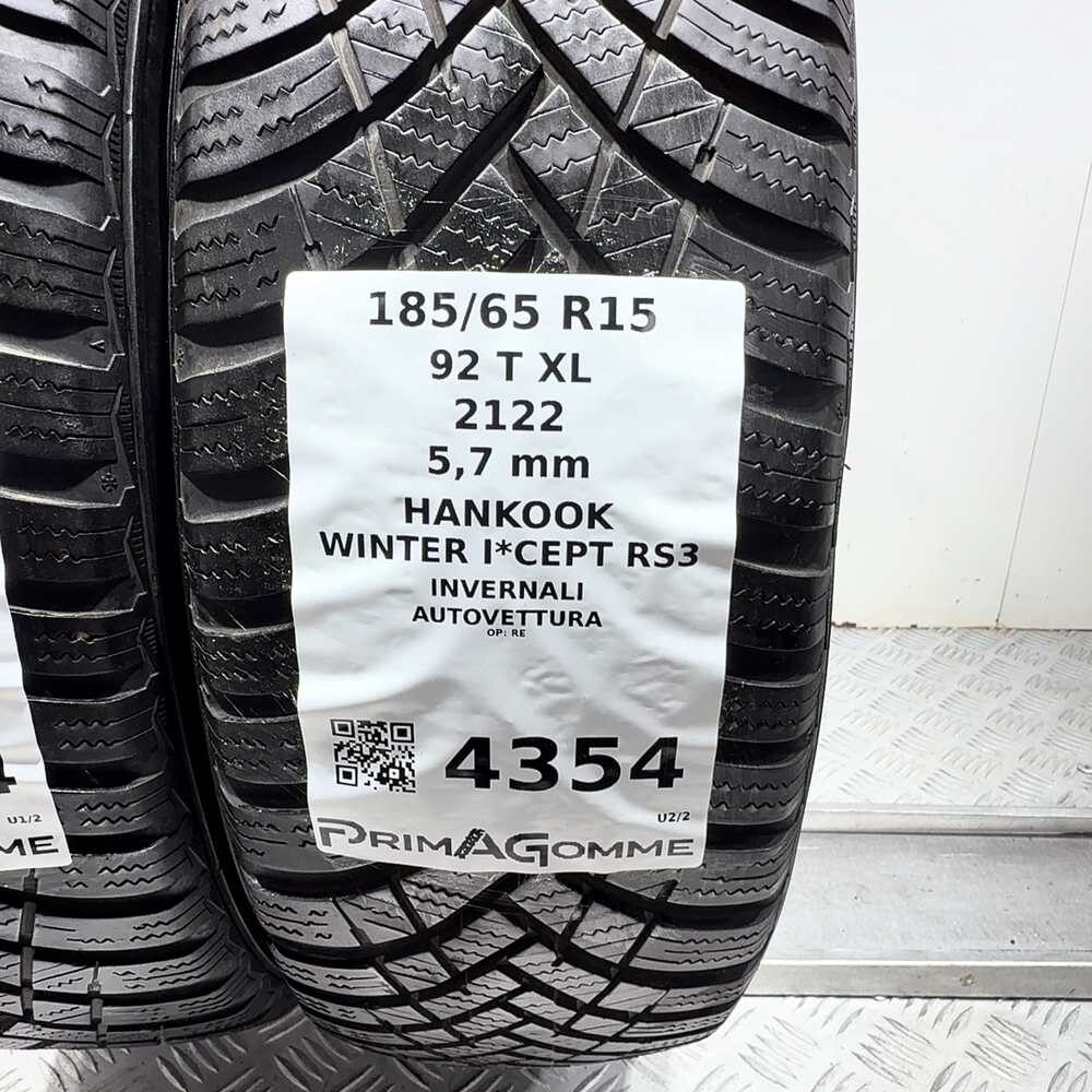 Gomme Usate 185 65 R15 92T XL Hankook Winter I*Cept RS3 81% Invernali - immagine 3