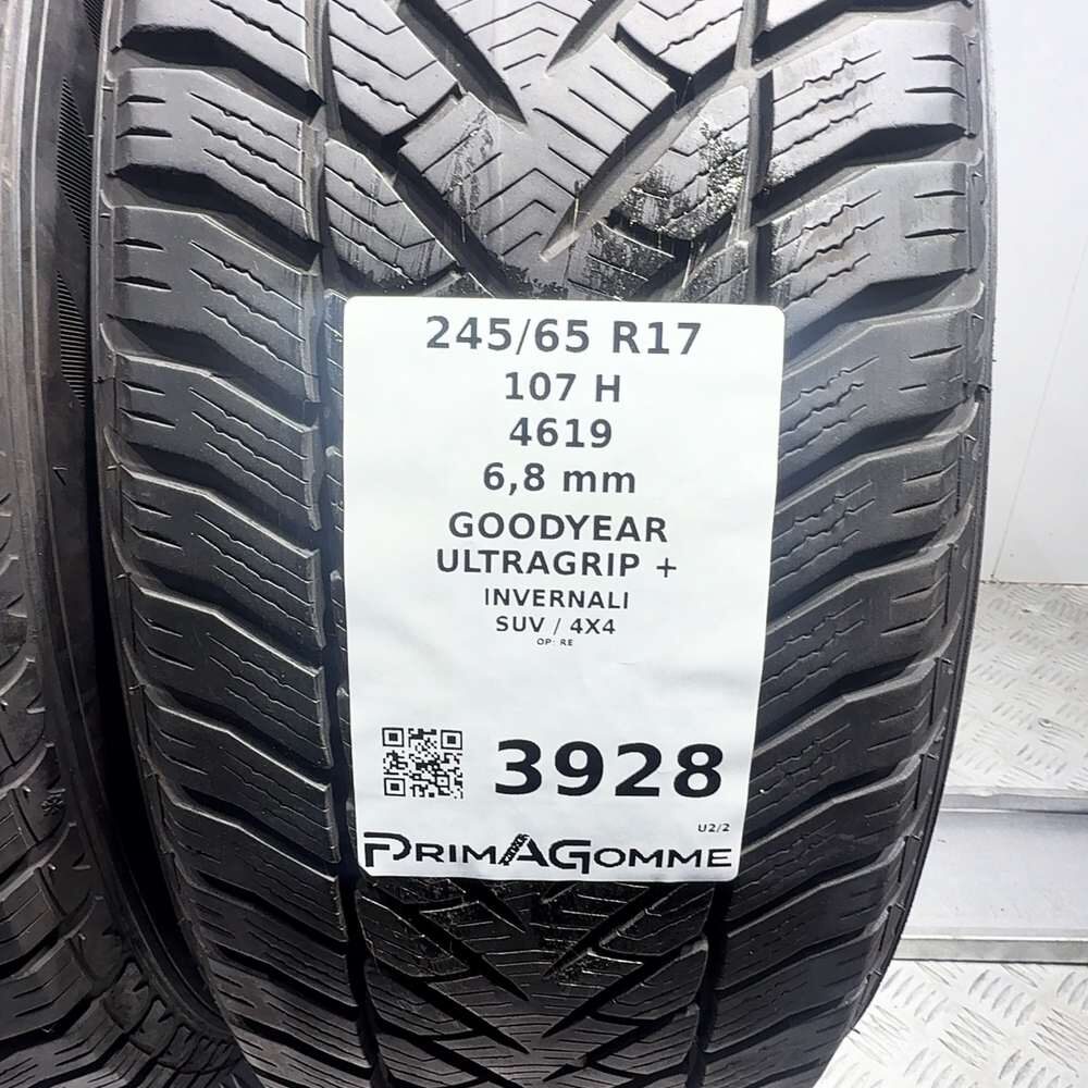 Gomme Usate 245 65 R17 107H Goodyear Ultragrip + 97% Invernali - immagine 3