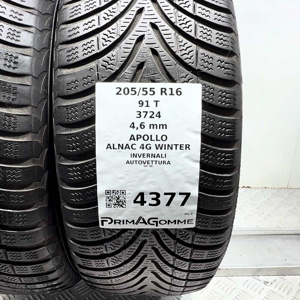 Gomme Usate 205 55 R16 91T Apollo Alnac 4G Winter Invernali - immagine 3