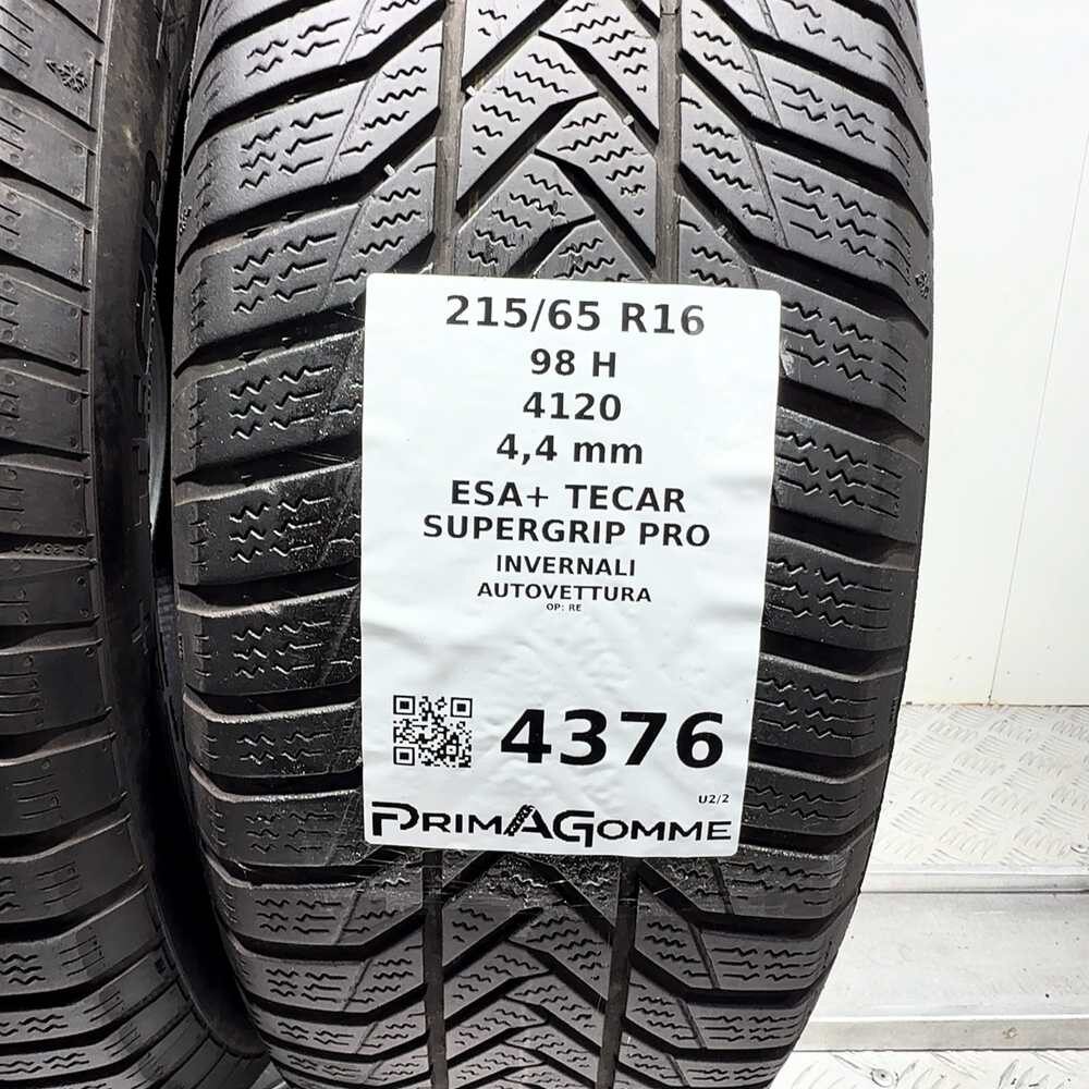 Gomme Usate 215 65 R16 98H Esa+ Tecar Supergrip Pro Invernali - immagine 3