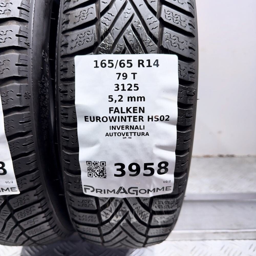 Gomme Usate 165 65 R14 79T Falken Eurowinter HS02 74% Invernali - immagine 3