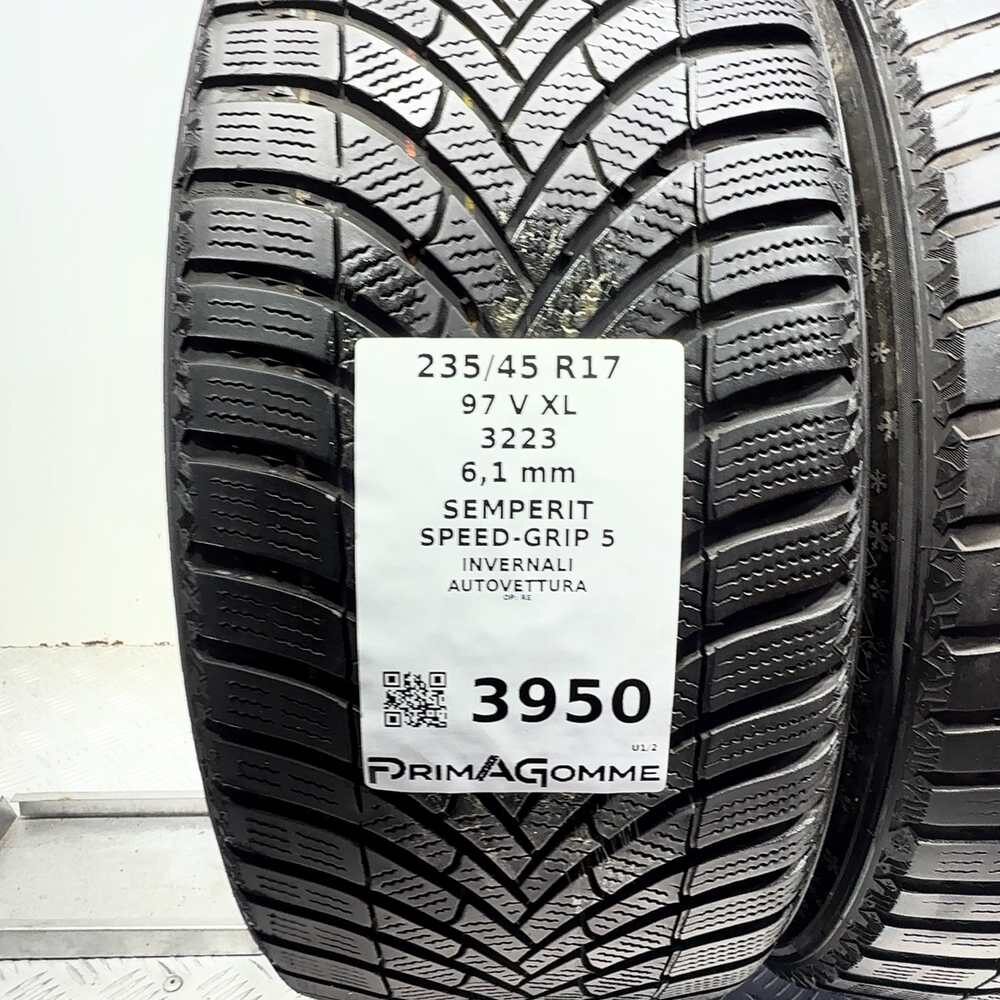 Gomme Usate 235 45 R17 97V XL Semperit Speed-Grip 5 87% Invernali - immagine 3